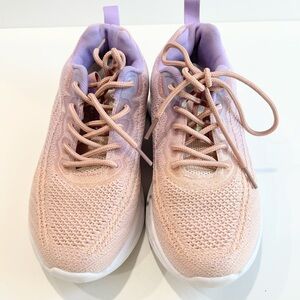 Elegant Women's Pink and Purple Sneakers